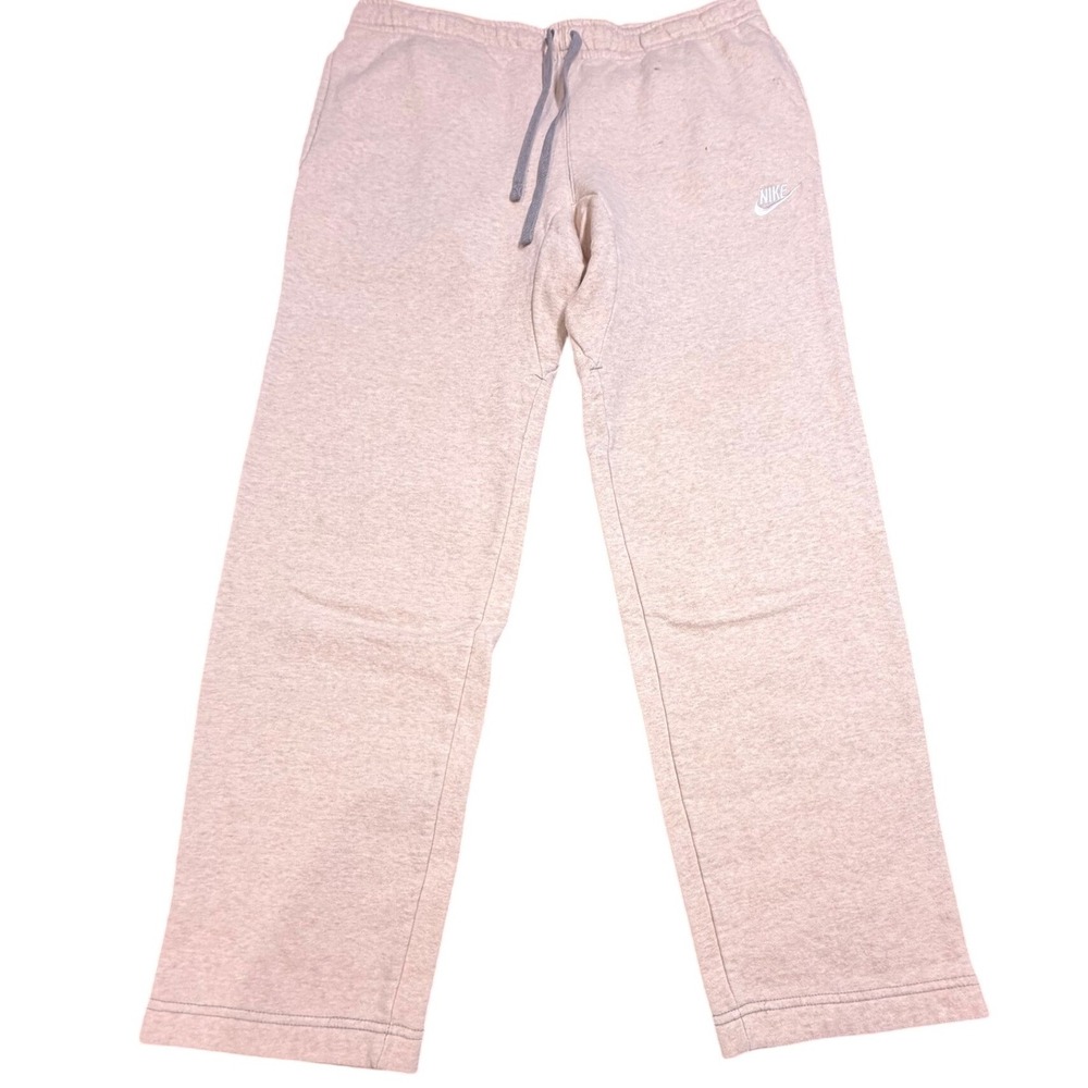 Nike Mens Sportswear Fleece Sweatpants Oatmeal Heather XL BV2707-141 Joggers